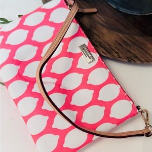 Kate Spade Grant Street Lilly Lemon Wristlet